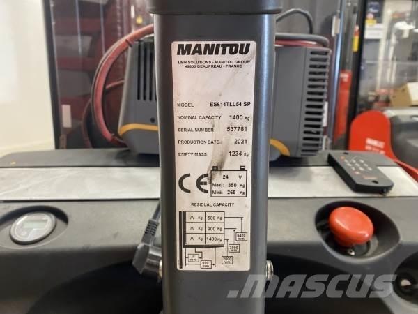 Manitou ES614 보행식 리치 지게차