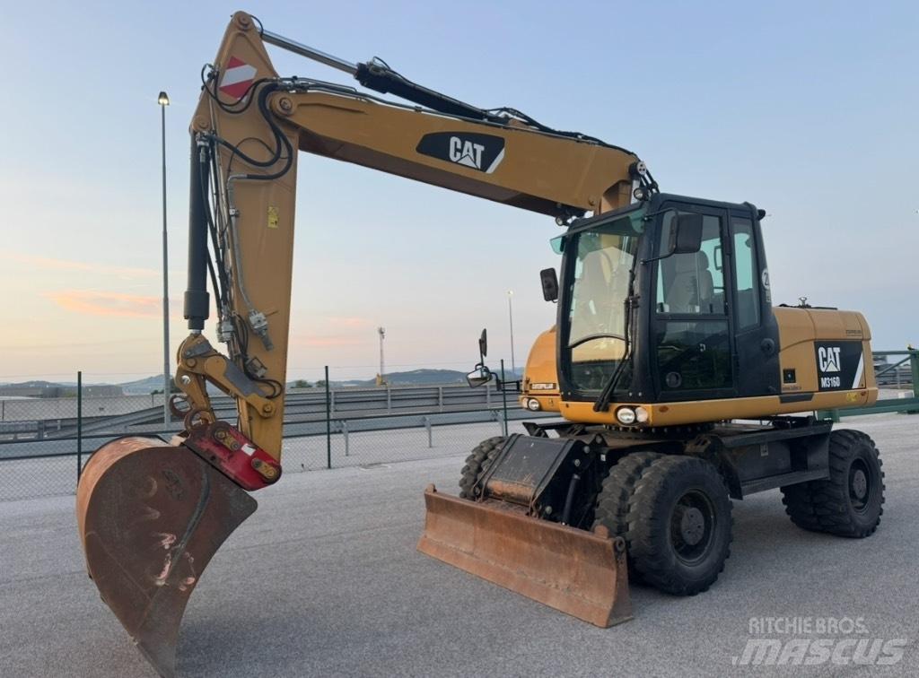 CAT M 316 D  휠 굴삭기