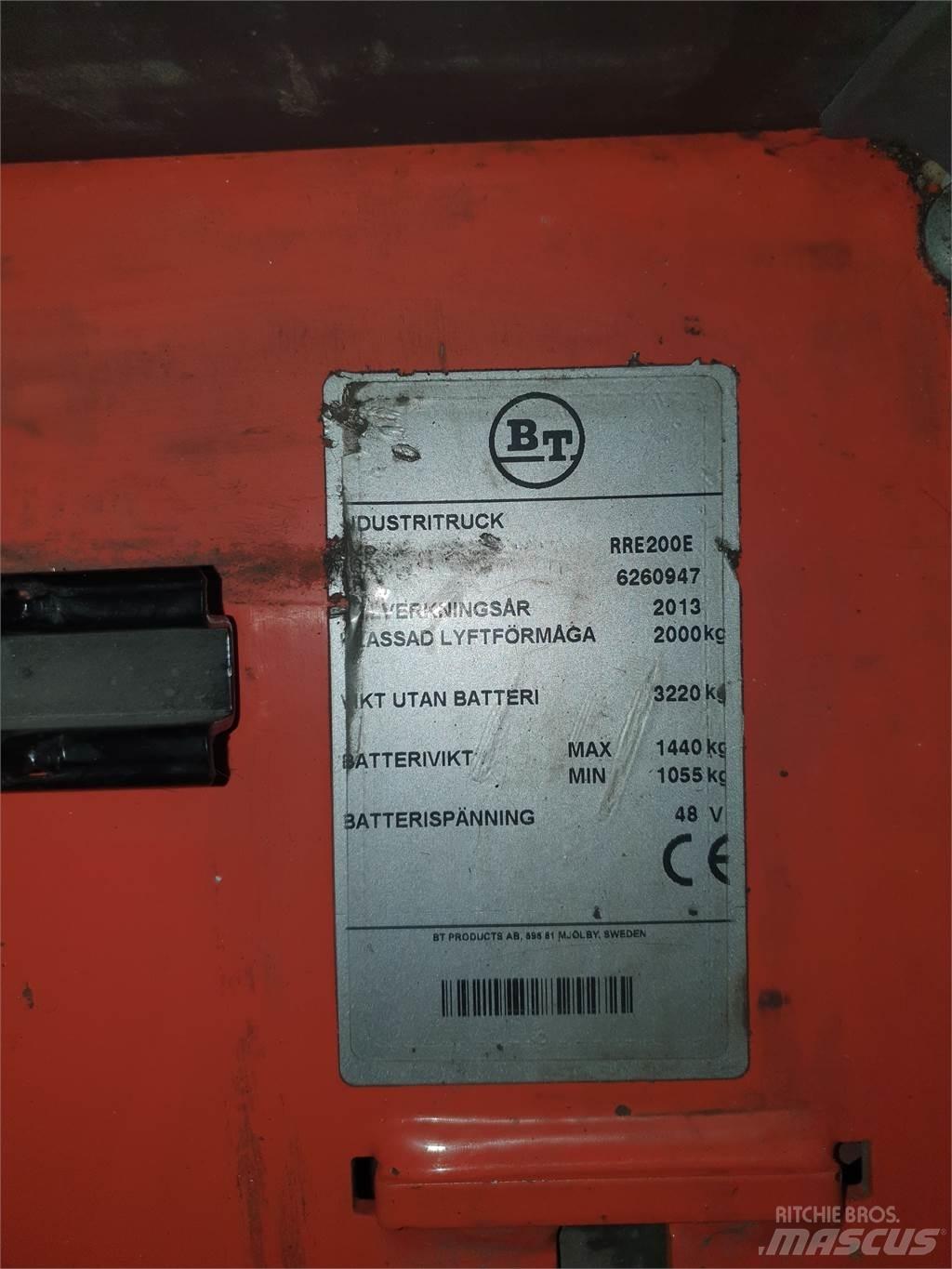 BT RRE200E 리치 트럭