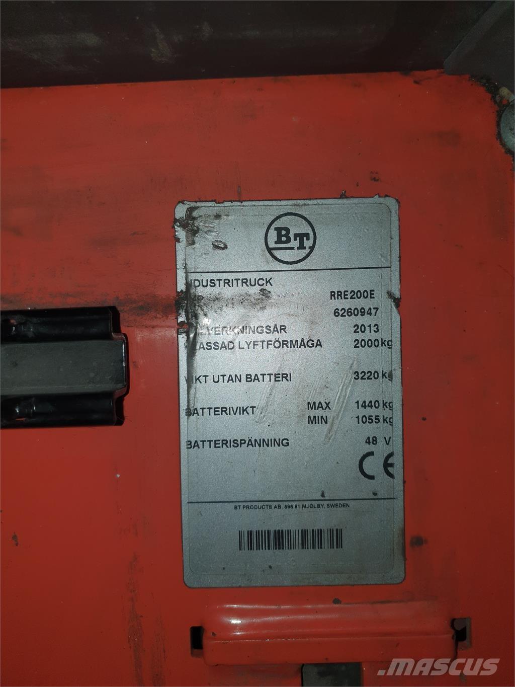 BT RRE200E 리치 트럭