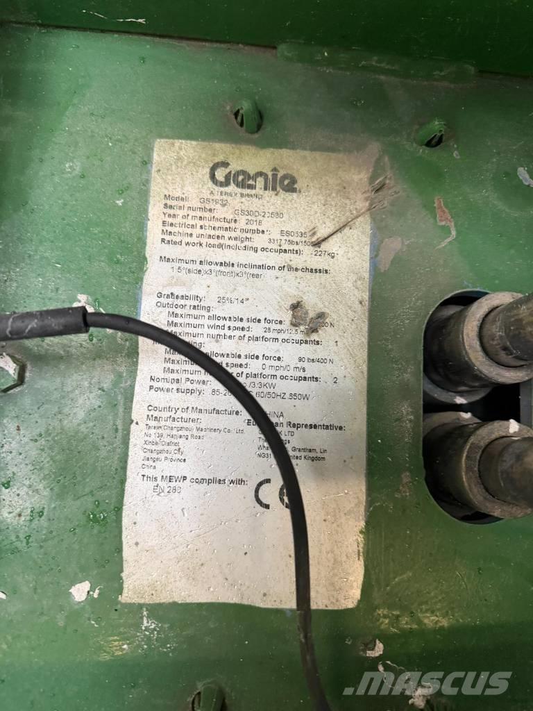 Genie GS 1932 가위형 리프트