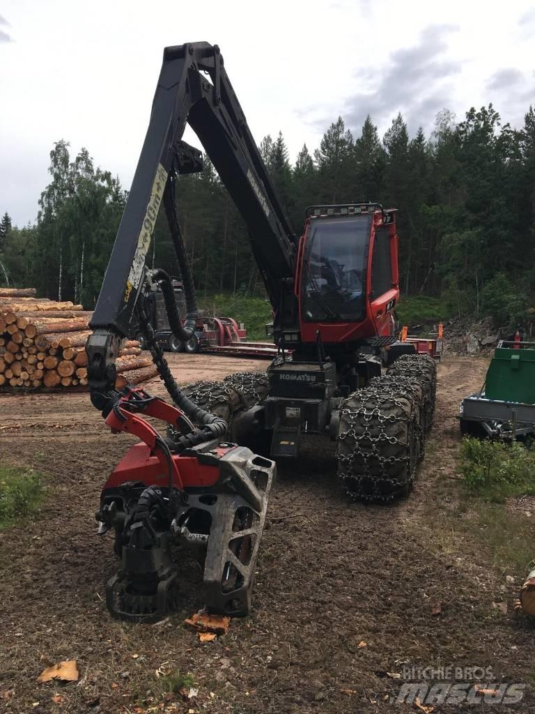Komatsu 931 XC 원목 하베스터