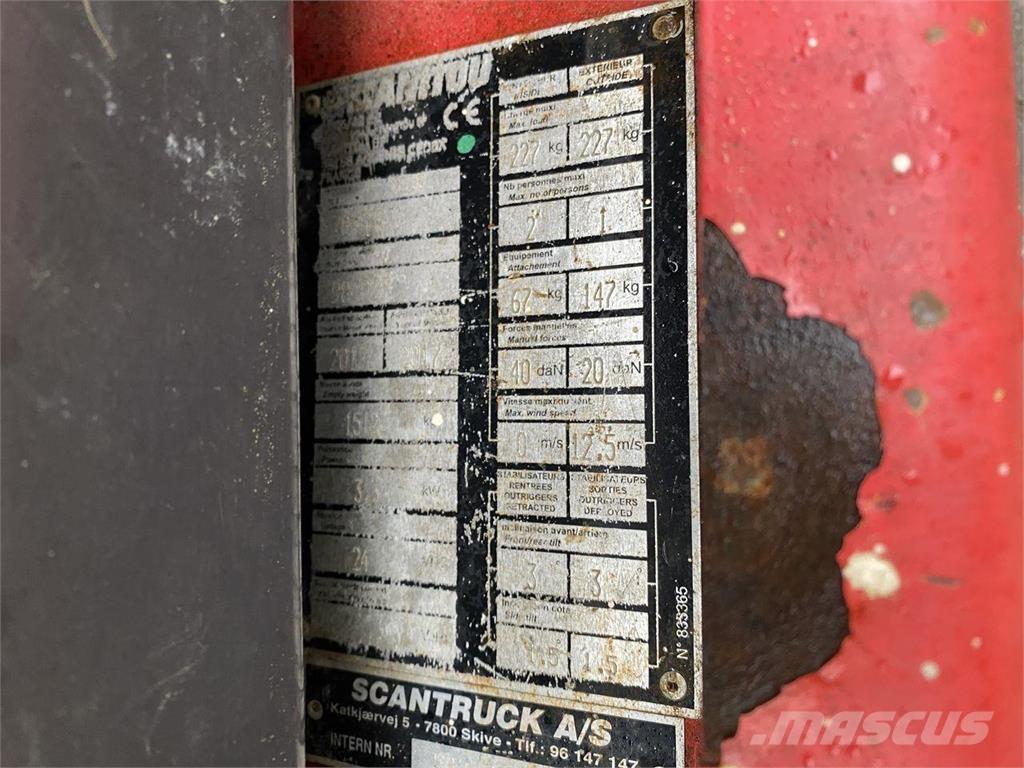 Manitou 78SEC 가위형 리프트