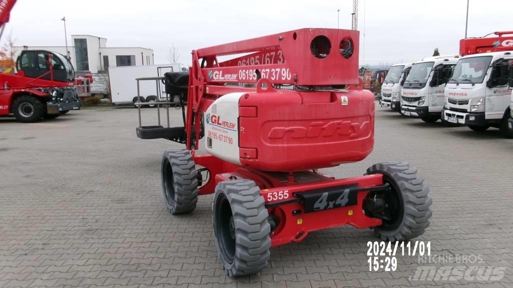 Niftylift HR 17 D E 관절형 전동이동 리프트
