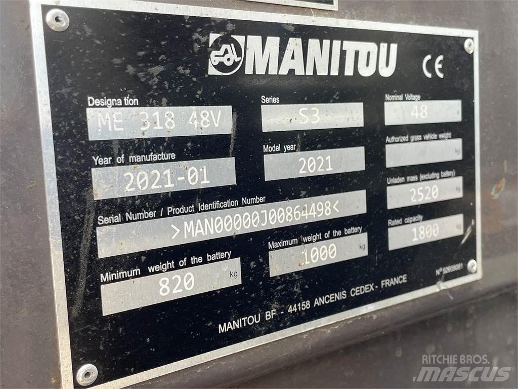 Manitou ME318 전동 지게차