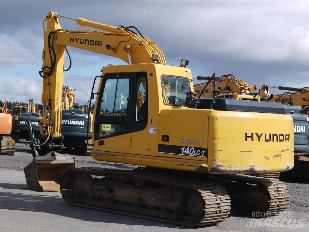 Hyundai R 140 LC-7 대형 굴삭기 29톤 이상