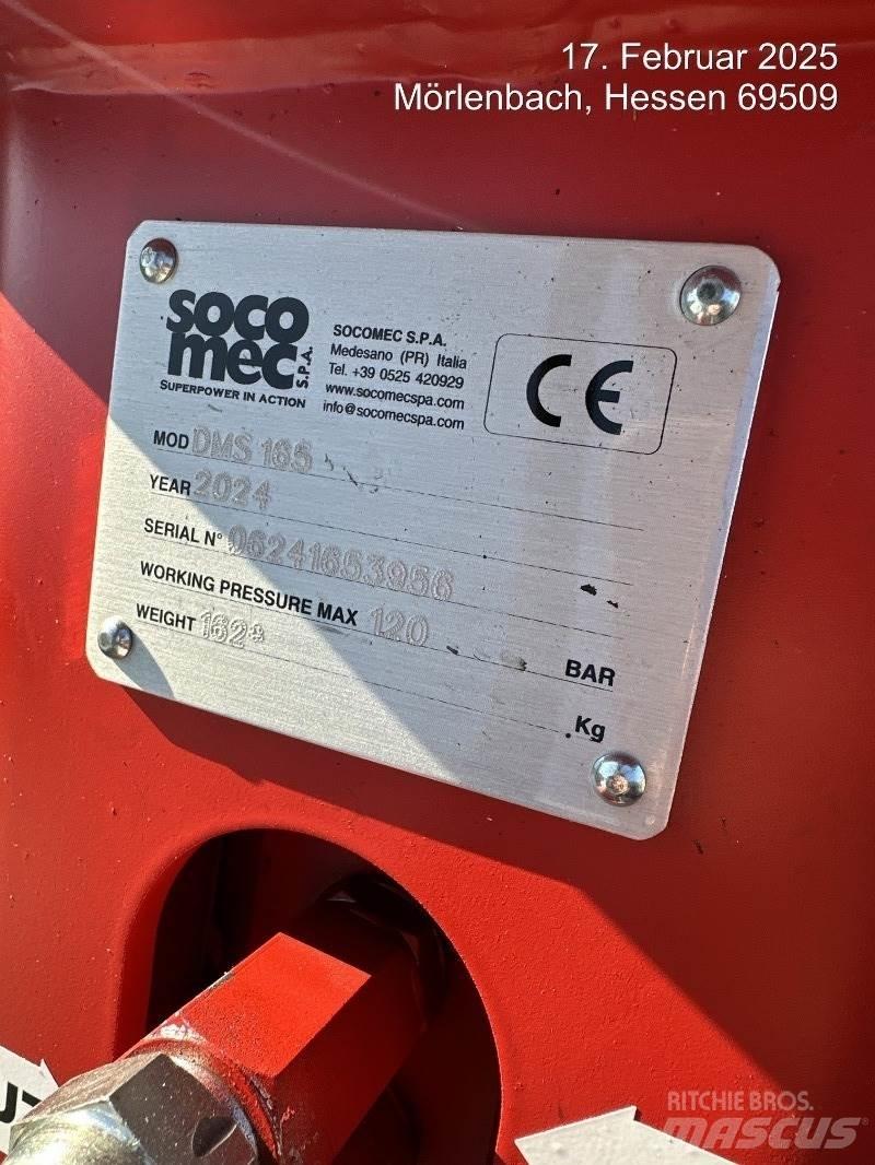 Socomec DMS165 유압 파일 해머