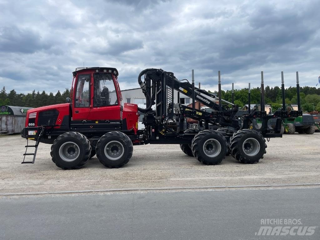 Komatsu 855 원목 포워더
