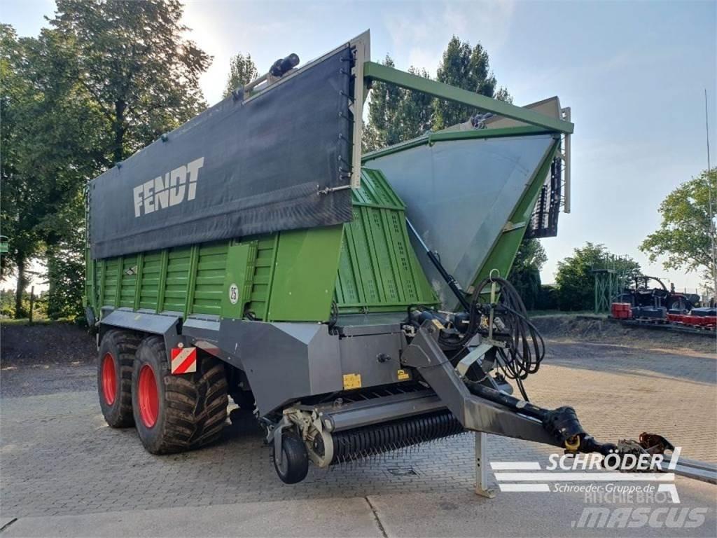 Fendt TIGO 75 XR 자동 적재 트레일러