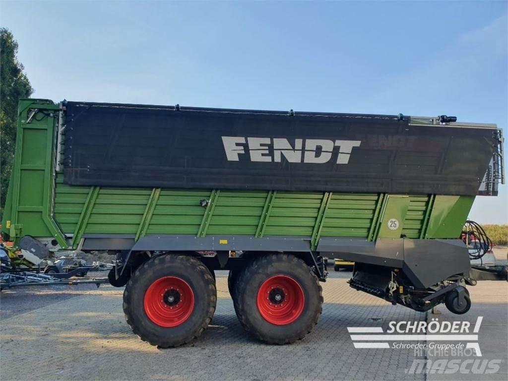 Fendt TIGO 75 XR 자동 적재 트레일러