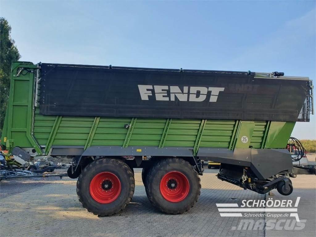 Fendt TIGO 75 XR 자동 적재 트레일러