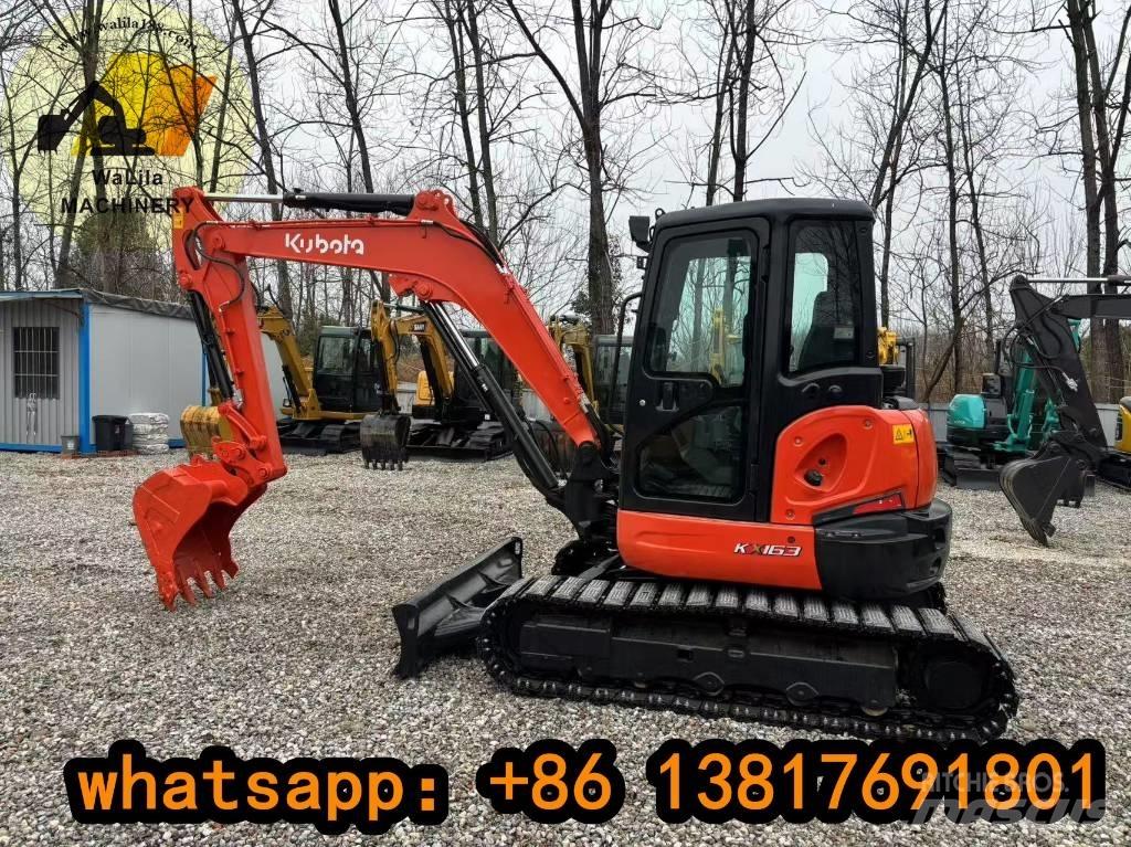 Kubota KX 163-5 소형 굴삭기 7톤 미만