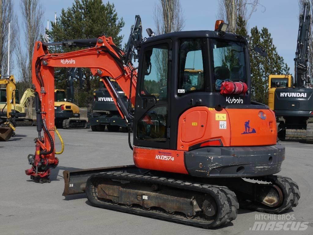 Kubota U 57-4 소형 굴삭기 7톤 미만