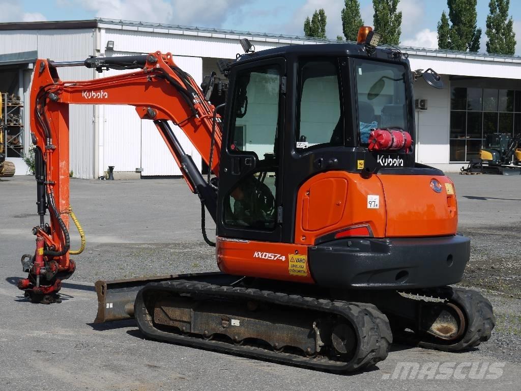 Kubota U 57-4 소형 굴삭기 7톤 미만