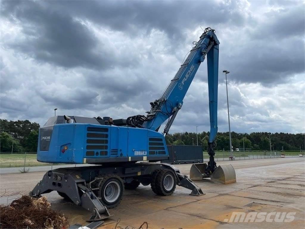 Fuchs MHL 360F  휠 굴삭기