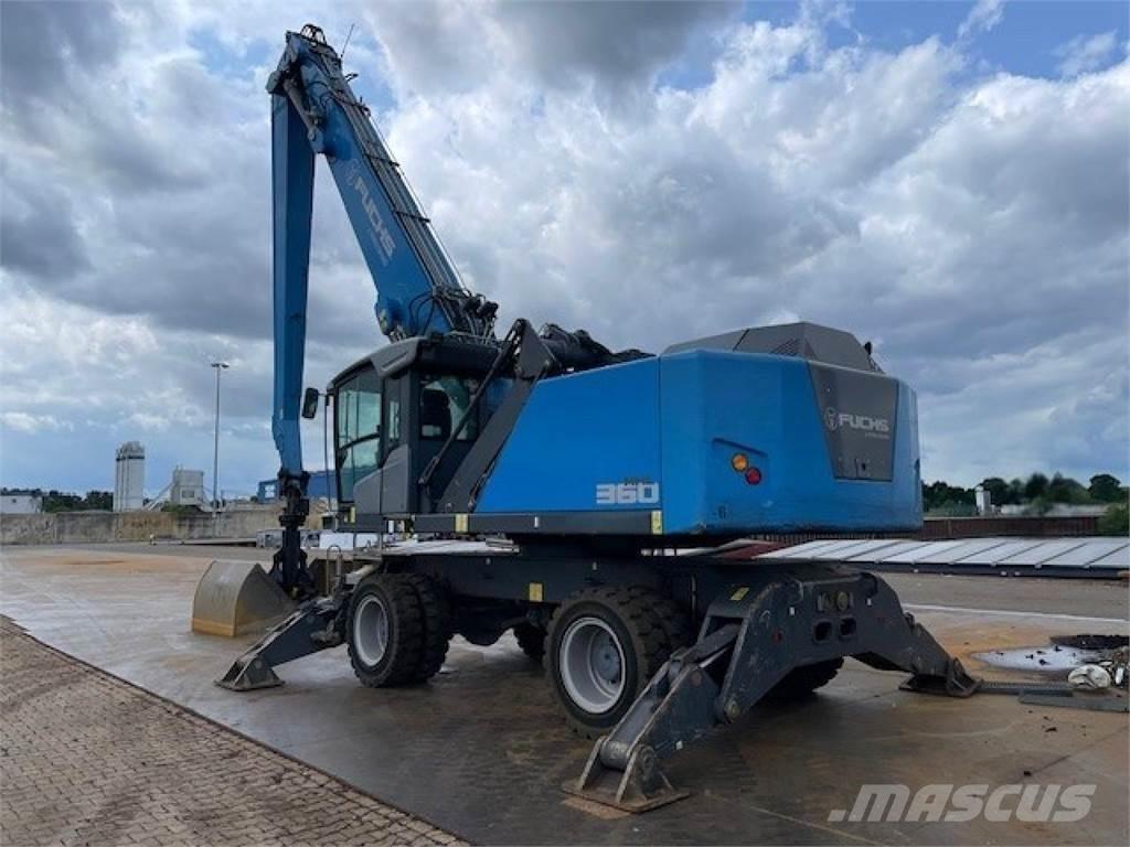 Fuchs MHL 360F  휠 굴삭기