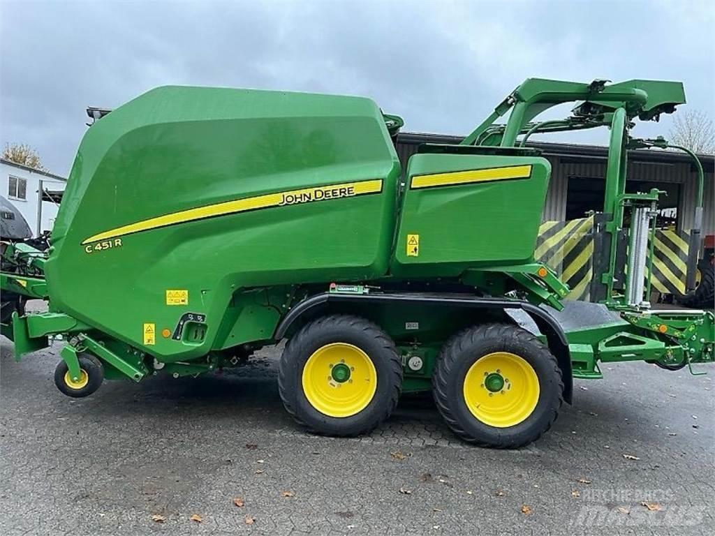 John Deere C451R 원형 곤포기
