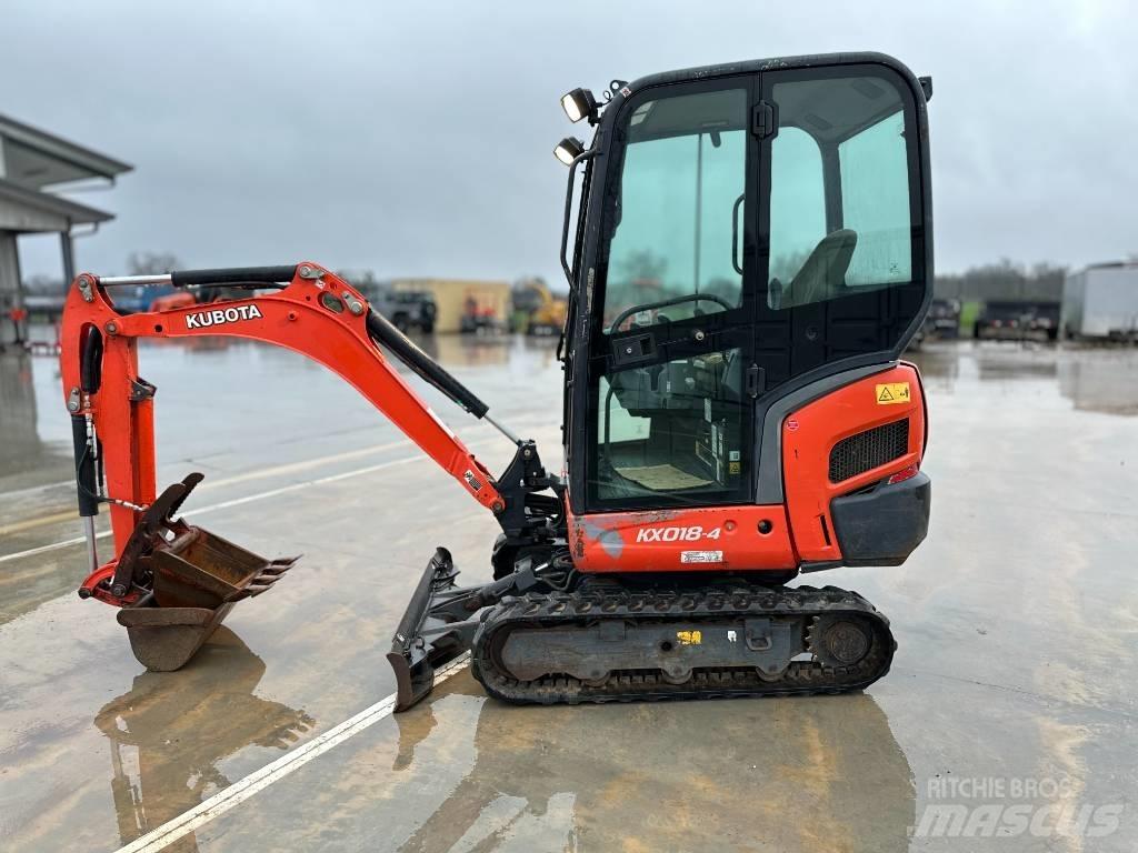 Kubota KX 018-4 소형 굴삭기 7톤 미만