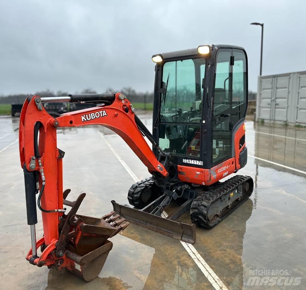 Kubota KX 018-4 소형 굴삭기 7톤 미만