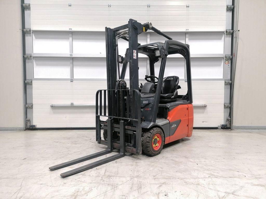 Linde E15-02 전동 지게차