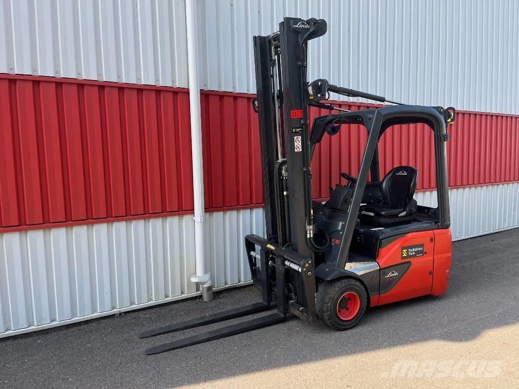 Linde E 16 C-02 전동 지게차