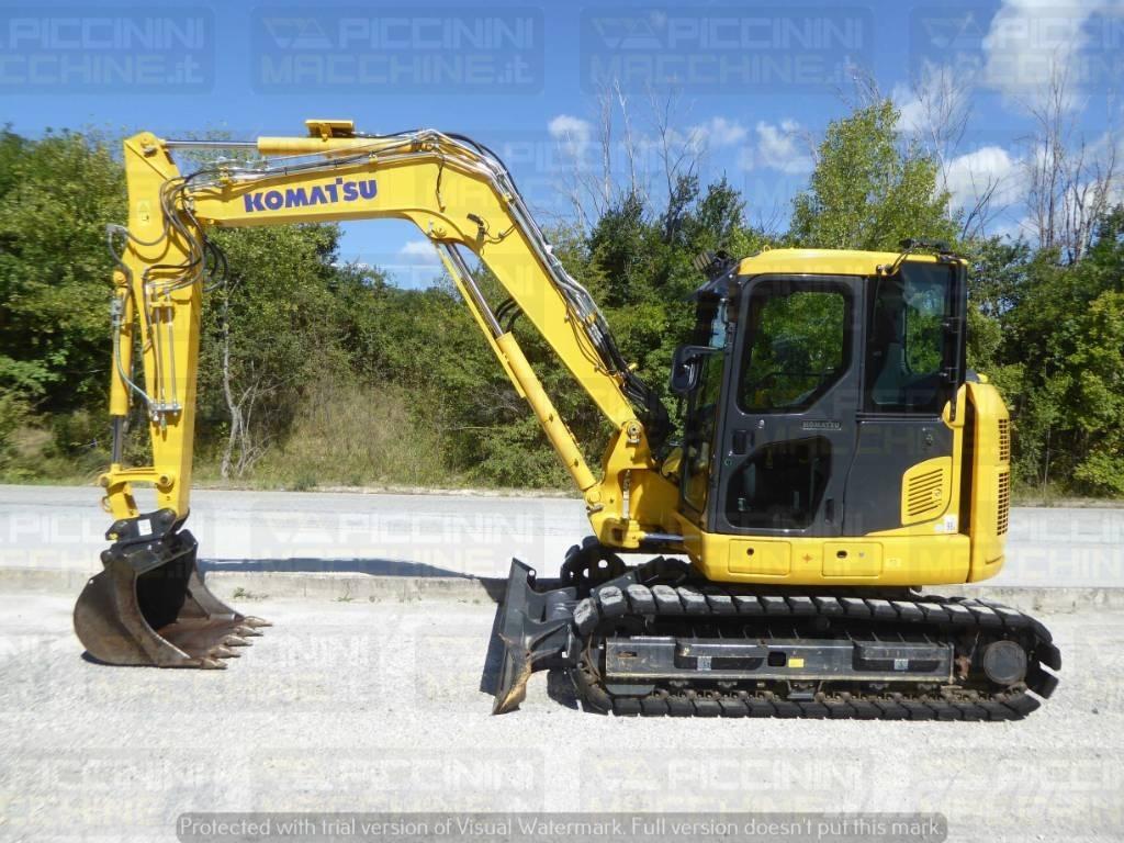 Komatsu PC88MR-11 중형굴삭기 7톤-28톤