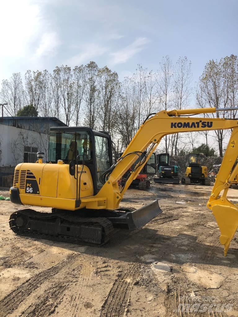 Komatsu PC 56 소형 굴삭기 7톤 미만