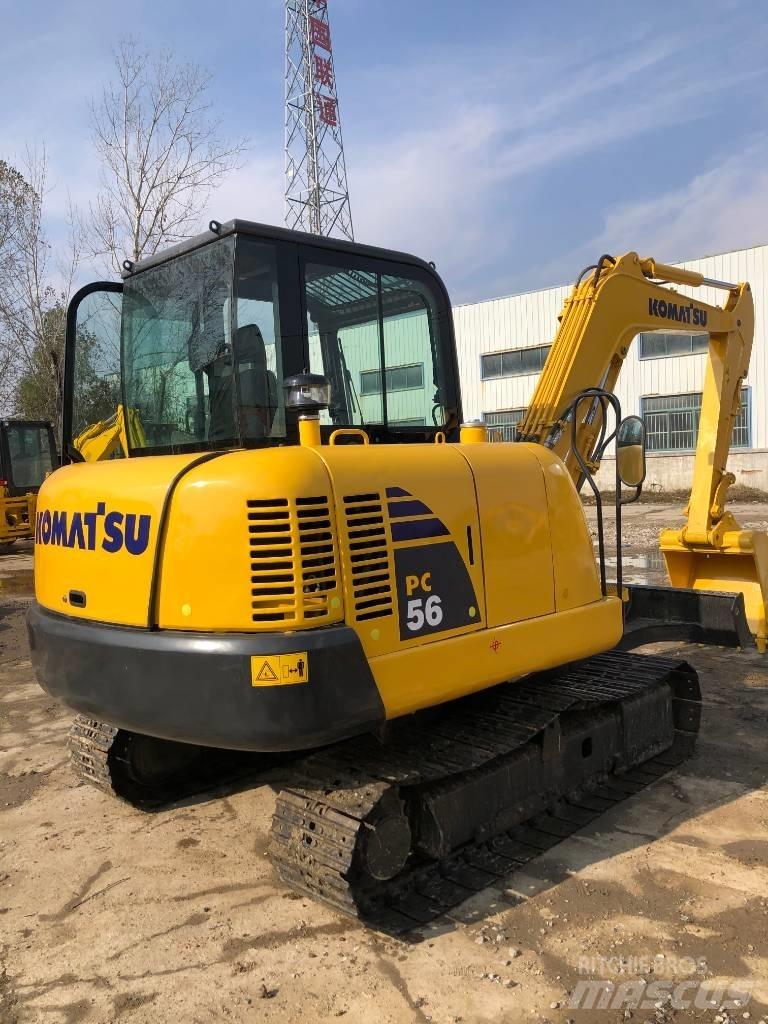 Komatsu PC 56 소형 굴삭기 7톤 미만
