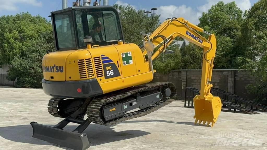 Komatsu PC56-7 소형 굴삭기 7톤 미만