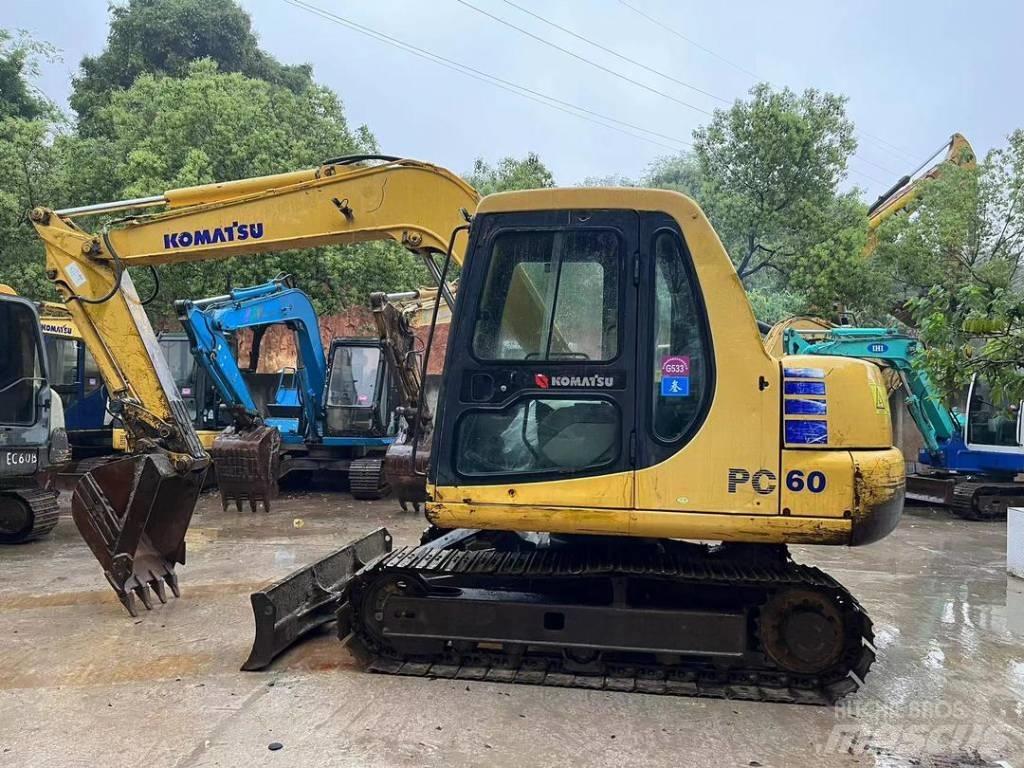 Komatsu PC 60-7 소형 굴삭기 7톤 미만