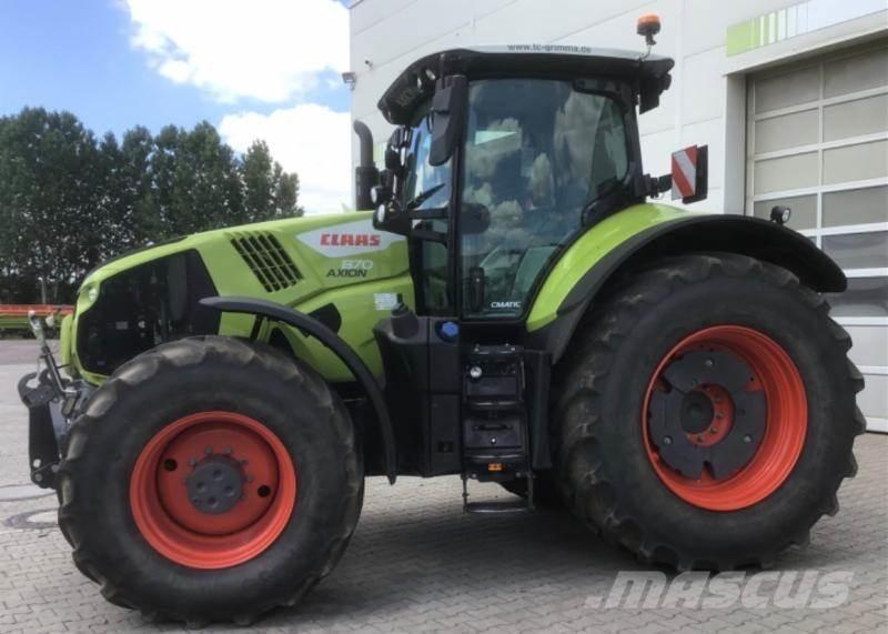 CLAAS AXION 870 트랙터
