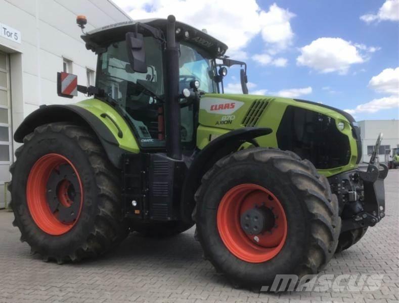 CLAAS AXION 870 트랙터