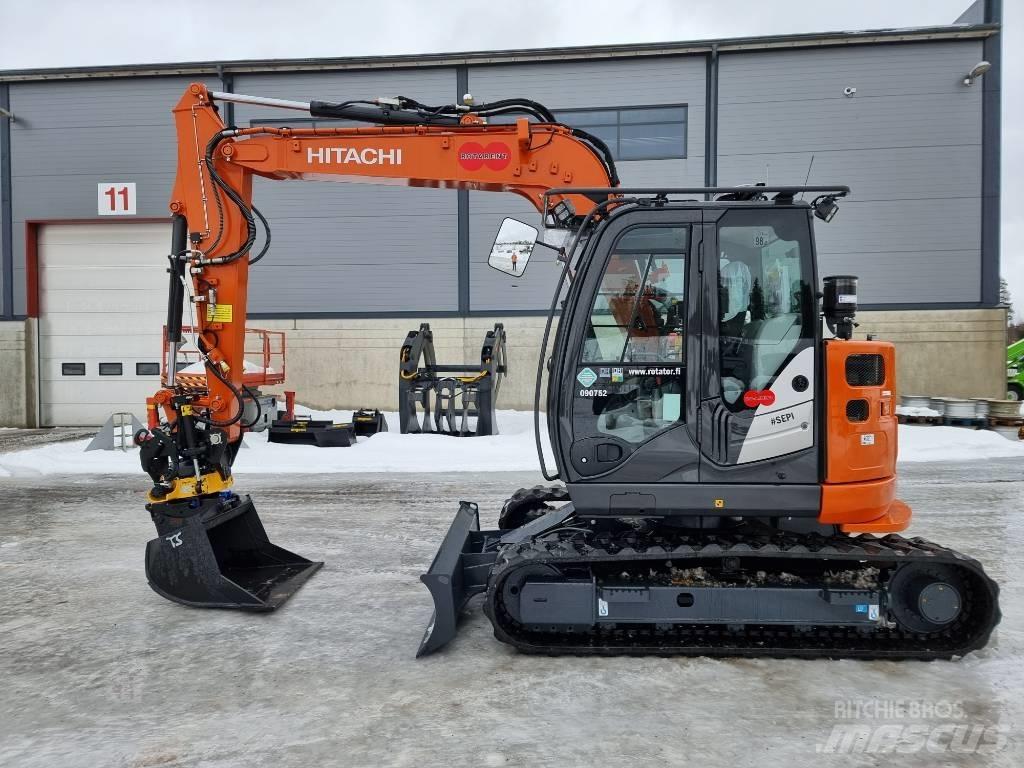 Hitachi ZX 85 US-6 중형굴삭기 7톤-28톤