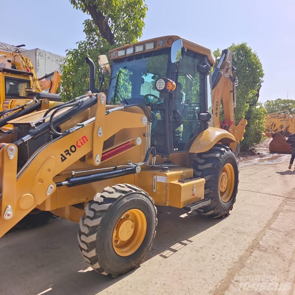 CAT 420F 백호로더