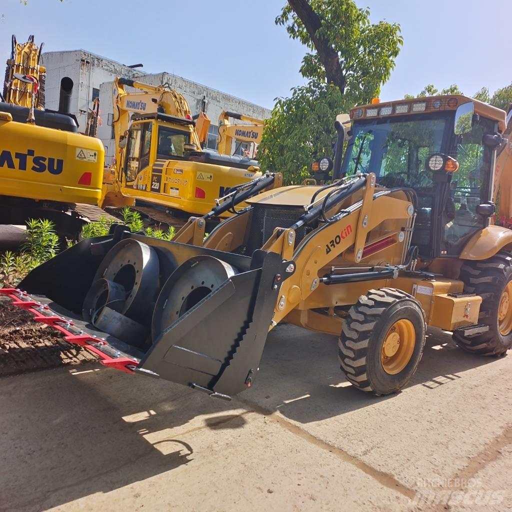 CAT 420F 백호로더