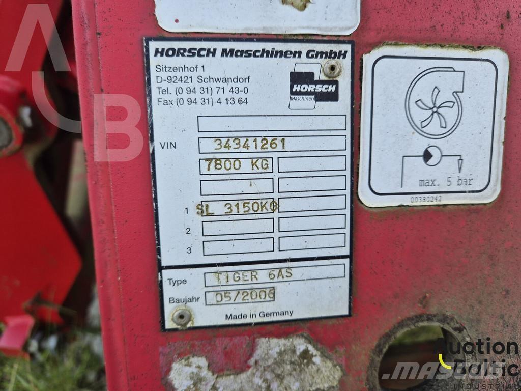 Horsch Tiger 6 AS 경운기