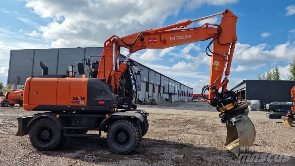 Hitachi ZX170W-5 2P  휠 굴삭기