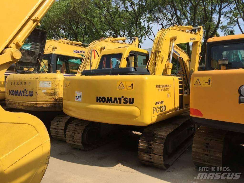 Komatsu PC 120 중형굴삭기 7톤-28톤