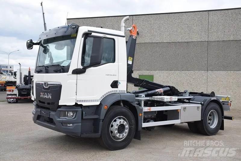 MAN TGM 18.320 훅 리프트 트럭