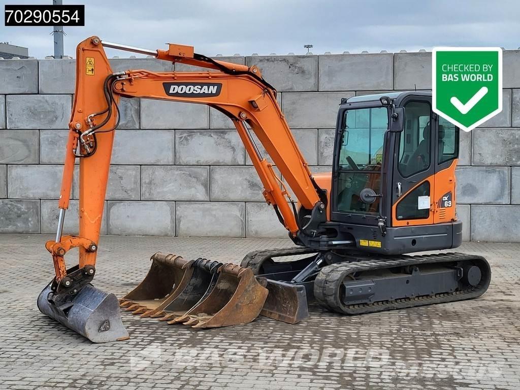 Doosan DX63-3 소형 굴삭기 7톤 미만