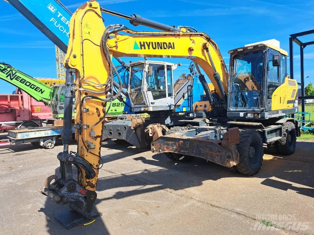 Hyundai HW140  휠 굴삭기