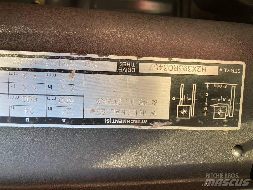 Linde H35D/393 디젤 지게차