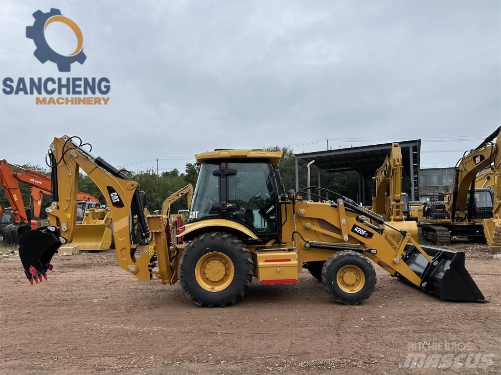 CAT 420 F2 백호로더