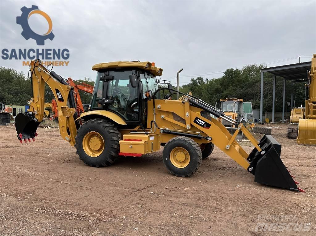 CAT 420 F2 백호로더