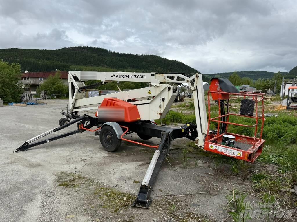 Snorkel TL 49 J 트레일러 탑재 고소작업대