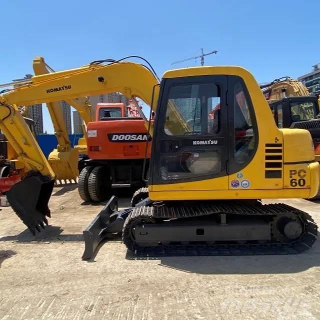 Komatsu PC60-7 대형 굴삭기 29톤 이상