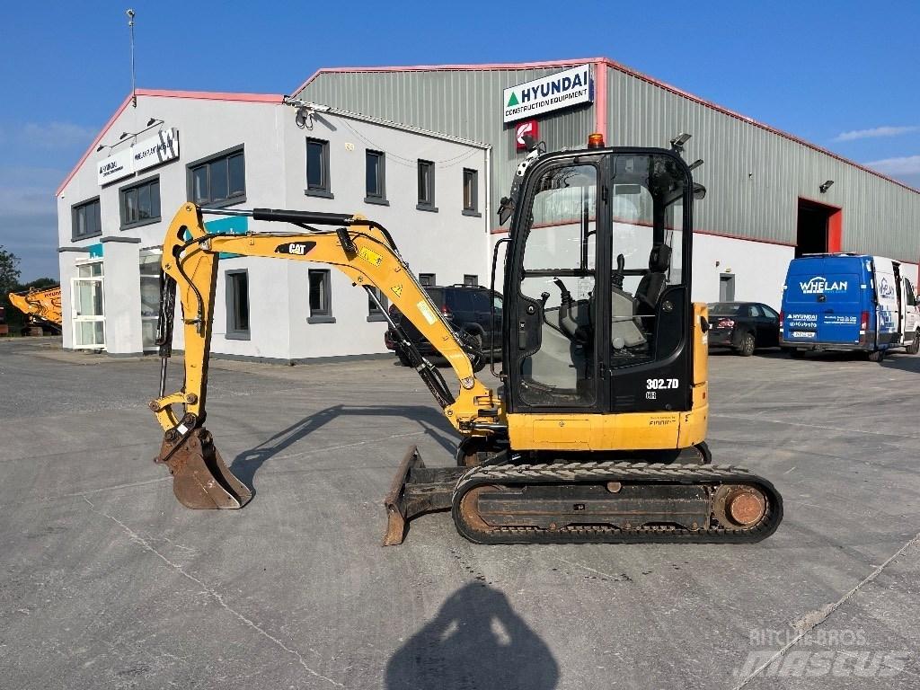 CAT 302.7 D CR 소형 굴삭기 7톤 미만