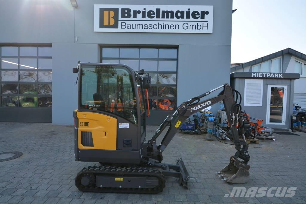 Volvo EC 18 E 소형 굴삭기 7톤 미만