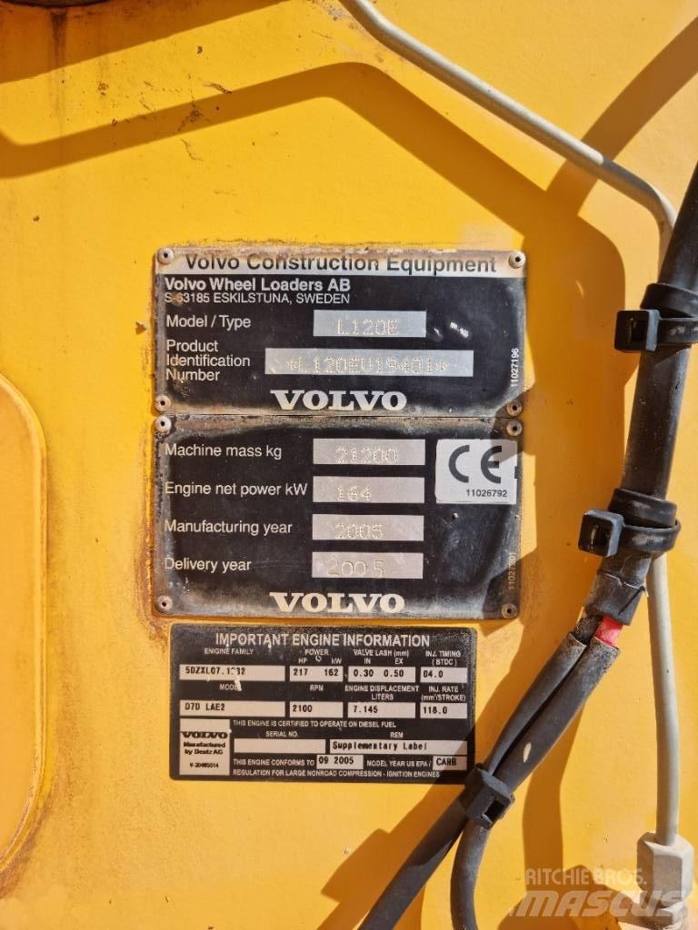 Volvo L 120 E  휠로우더