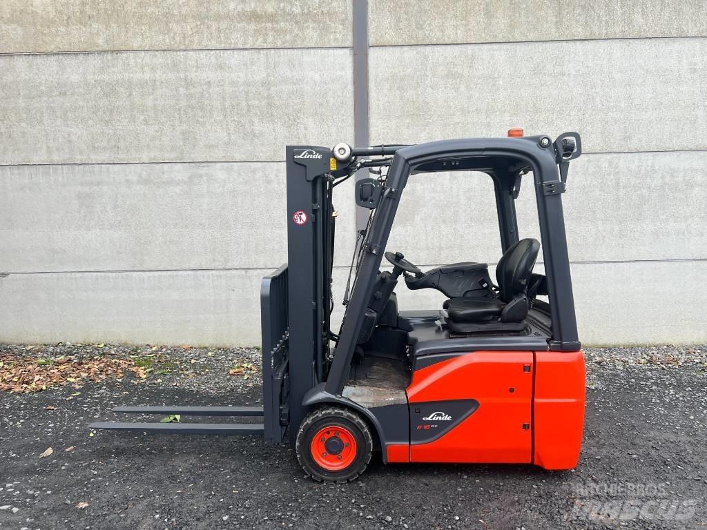 Linde E16C-02 EVO 전동 지게차